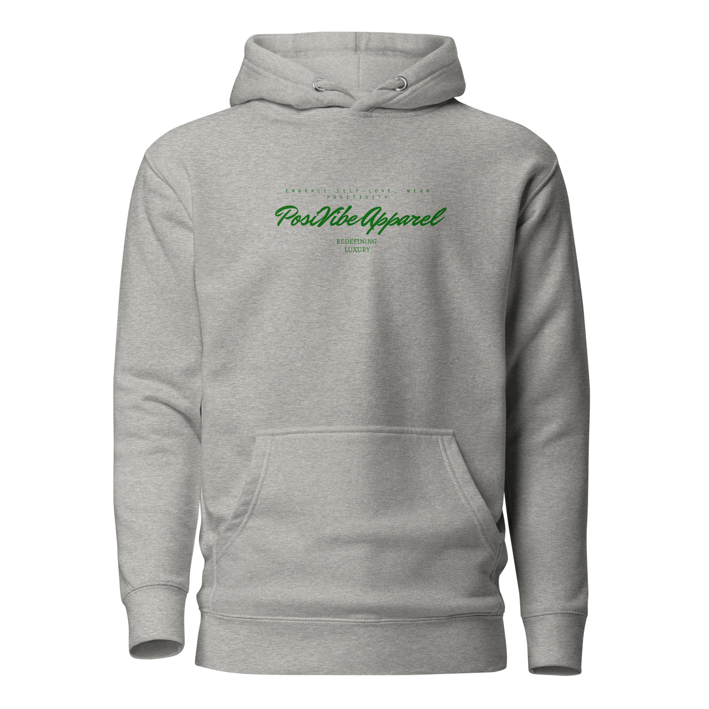 PosiVibe Redefining Luxury- Premium Hoodie (Emerald Green)