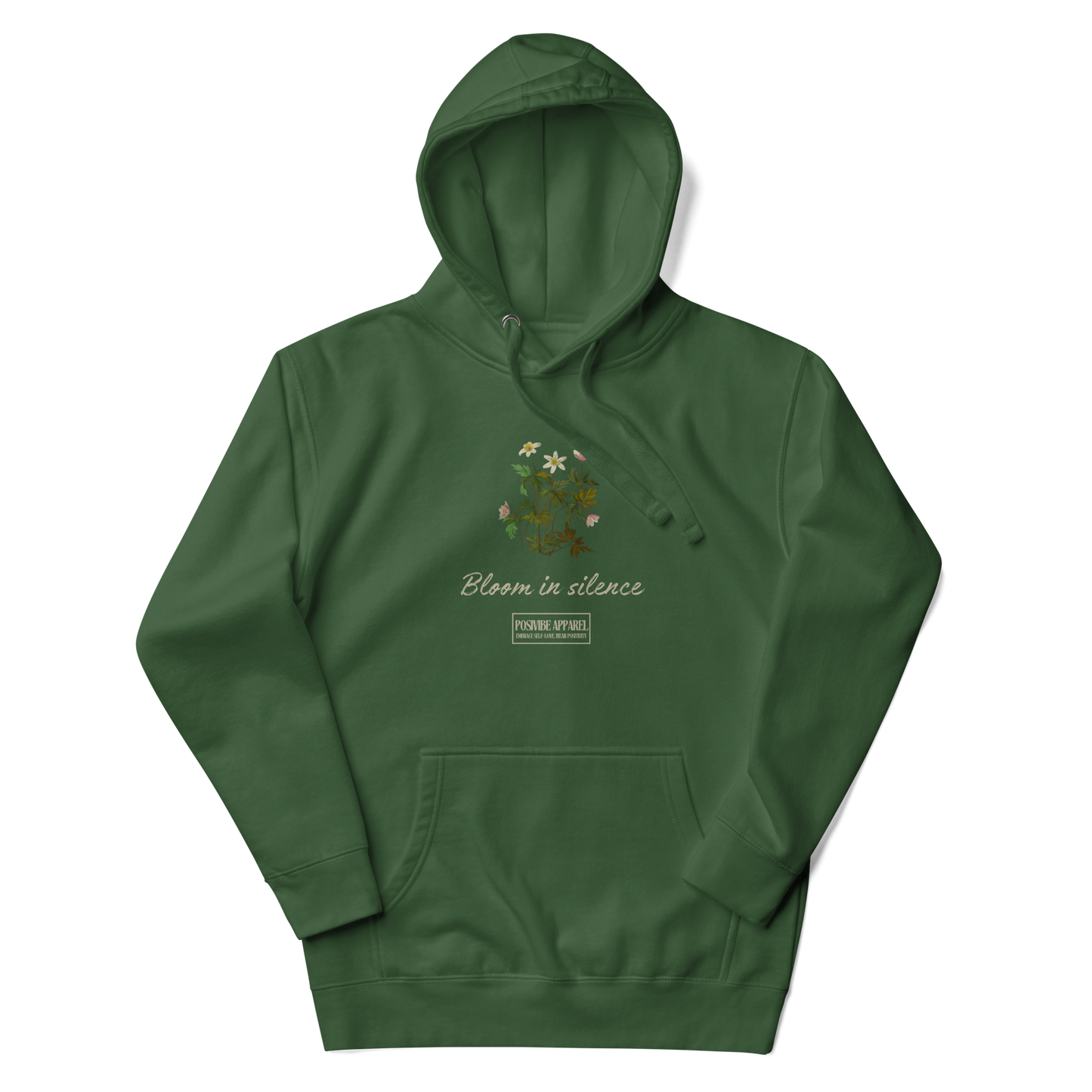 Bloom In Silence- Premium Hoodie