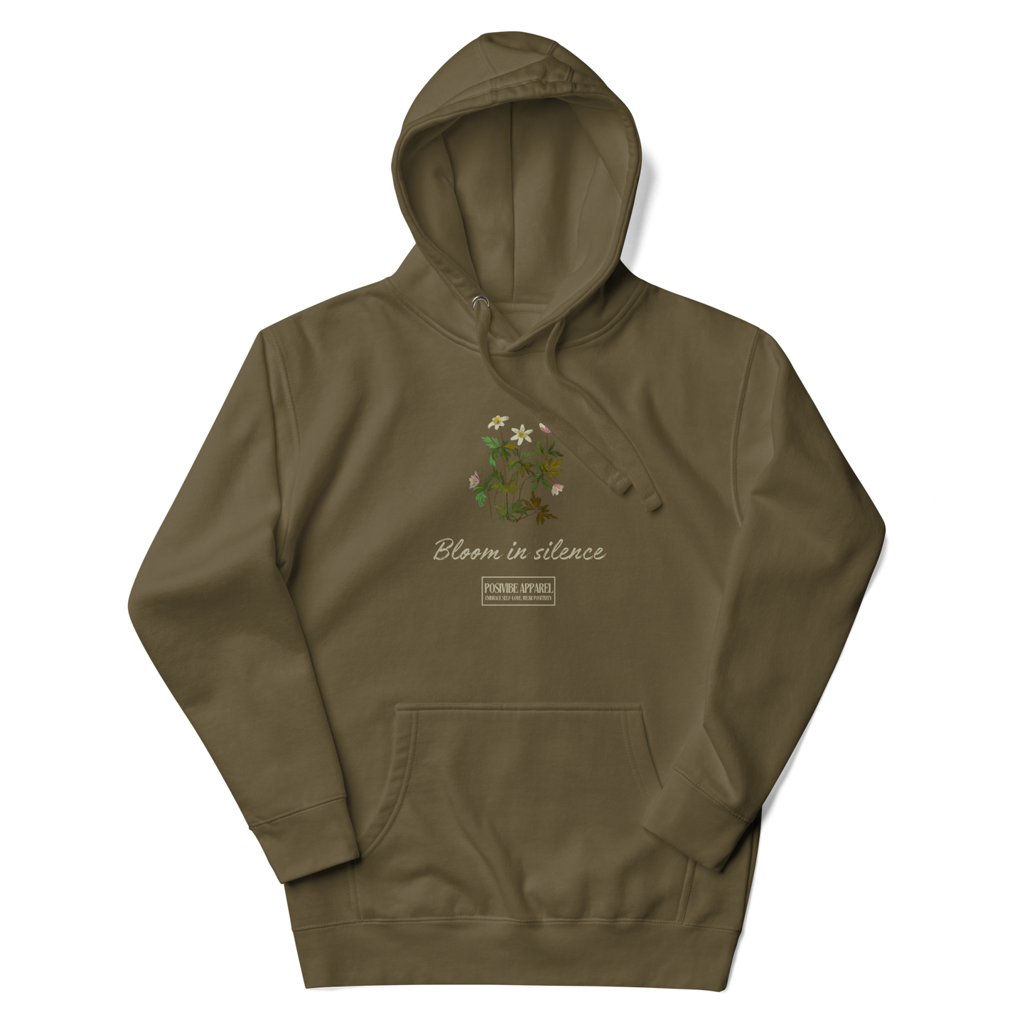 Bloom In Silence- Premium Hoodie