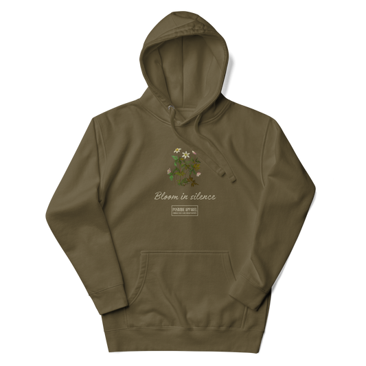 Bloom In Silence- Premium Hoodie